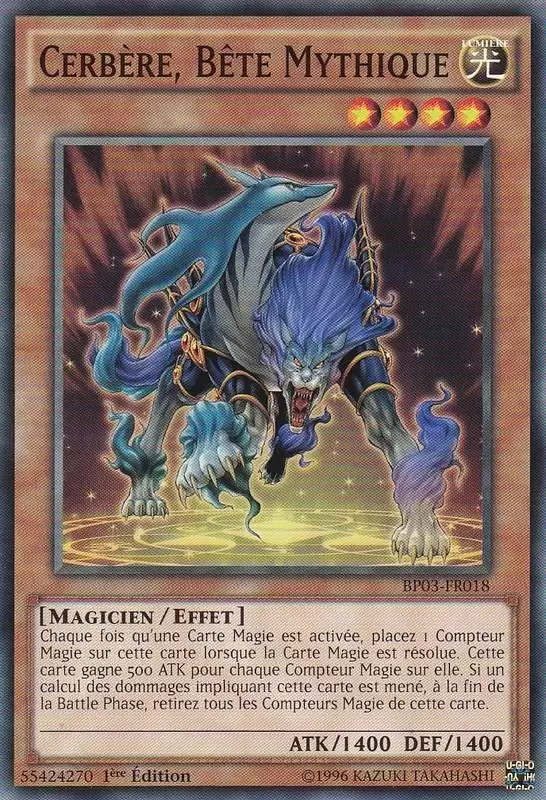 Battle Pack 3 : La Ligue des Monstres BP03 - Cerbère, Bête Mythique