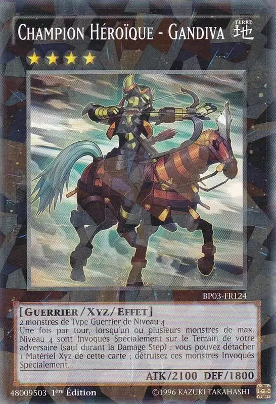 Battle Pack 3 : La Ligue des Monstres BP03 - Champion Héroïque - Gandiva
