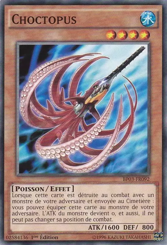 Battle Pack 3 : La Ligue des Monstres BP03 - Choctopus