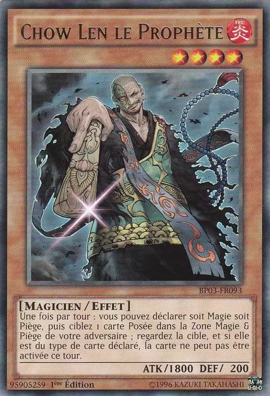 Battle Pack 3 : La Ligue des Monstres BP03 - Chow Len le Prophète