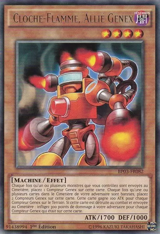 Battle Pack 3 : La Ligue des Monstres BP03 - Cloche-Flamme, Allié Genex