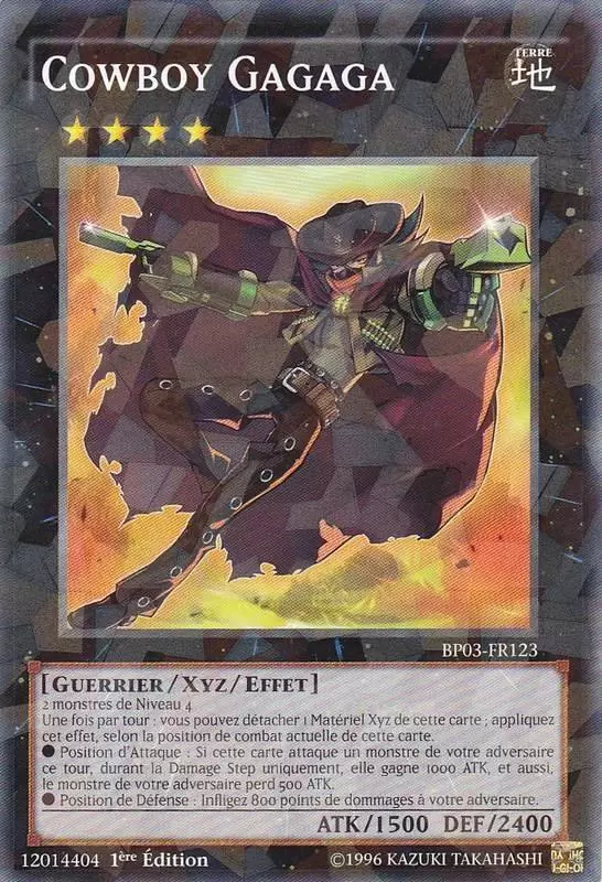 Battle Pack 3 : La Ligue des Monstres BP03 - Cowboy Gagaga