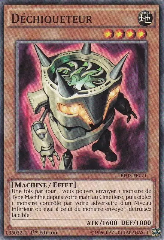 Battle Pack 3 : La Ligue des Monstres BP03 - Déchiqueteur