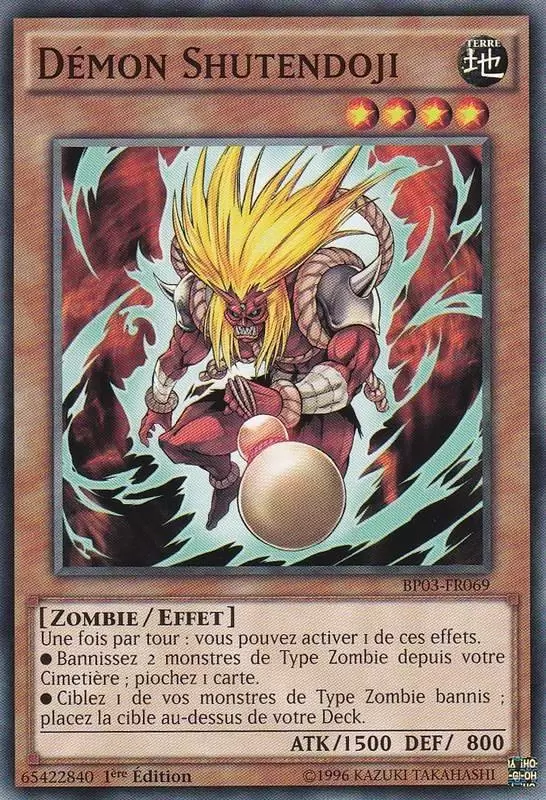 Battle Pack 3 : La Ligue des Monstres BP03 - Démon Shutendoji