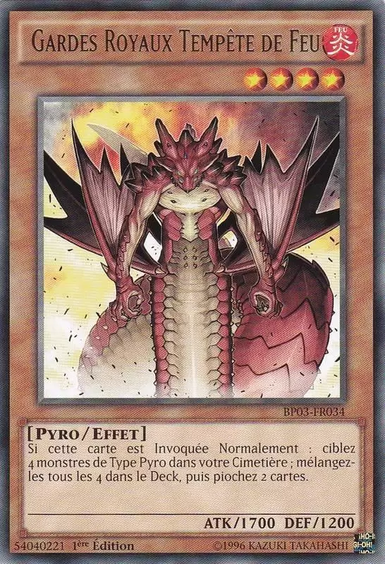 Battle Pack 3 : La Ligue des Monstres BP03 - Gardes Royaux Tempête de Feu