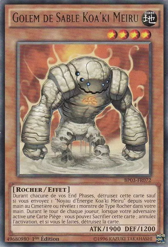 Battle Pack 3 : La Ligue des Monstres BP03 - Golem de Sable Koa\'ki Meiru