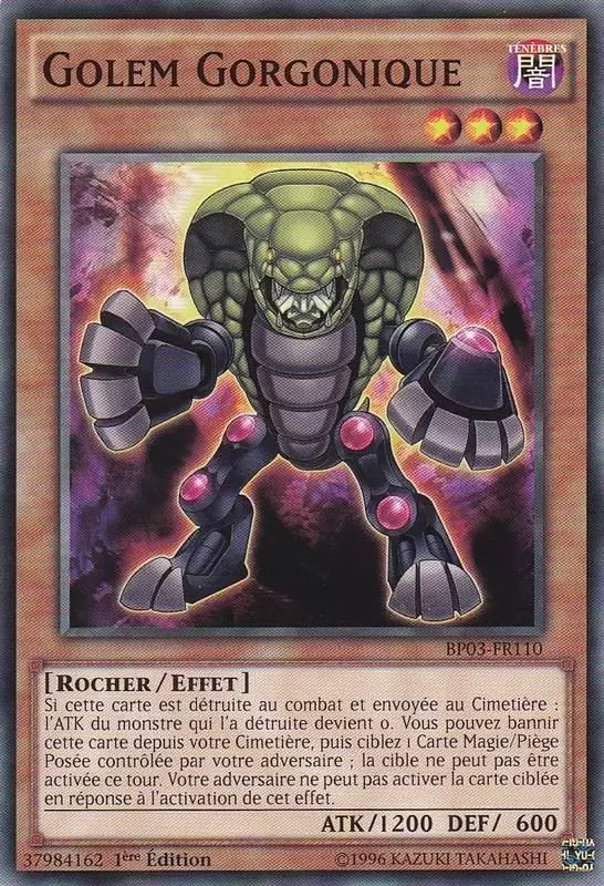 Battle Pack 3 : La Ligue des Monstres BP03 - Golem Gorgonique