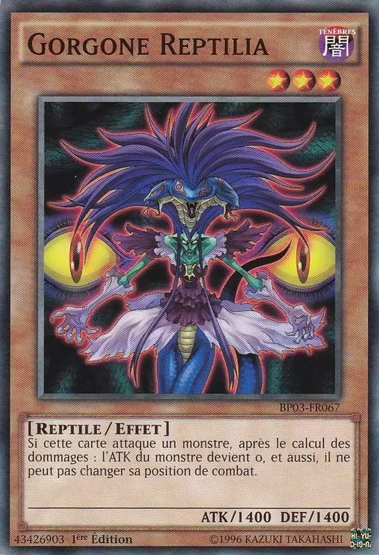 Battle Pack 3 : La Ligue des Monstres BP03 - Gorgone Reptilia