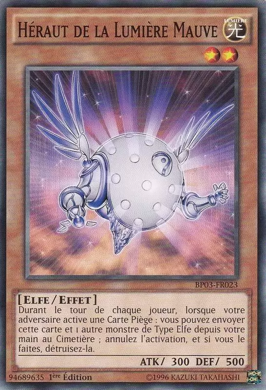 Battle Pack 3 : La Ligue des Monstres BP03 - Héraut de la Lumière Mauve