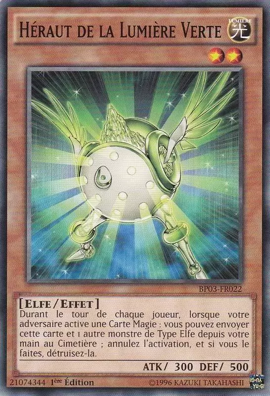 Battle Pack 3 : La Ligue des Monstres BP03 - Héraut de la Lumière Verte