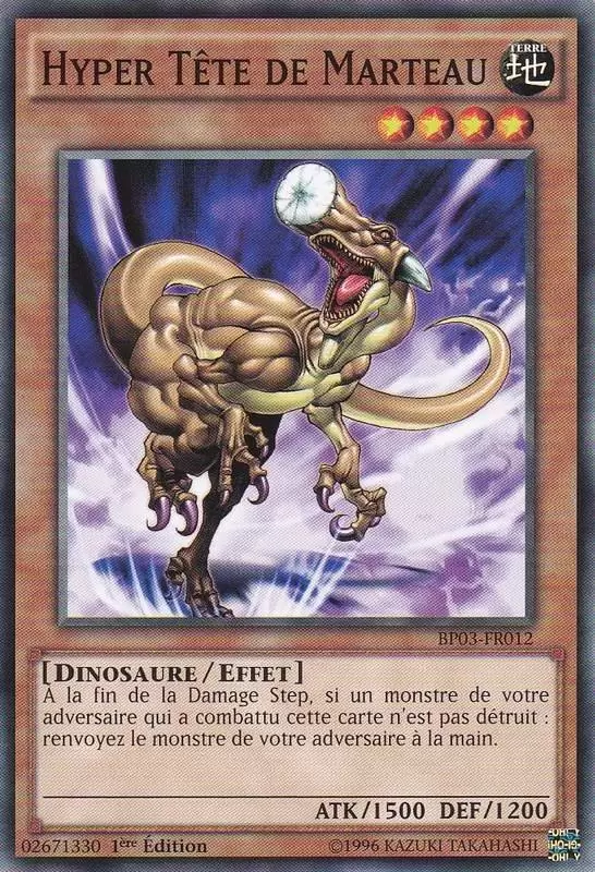 Battle Pack 3 : La Ligue des Monstres BP03 - Hyper Tête de Marteau
