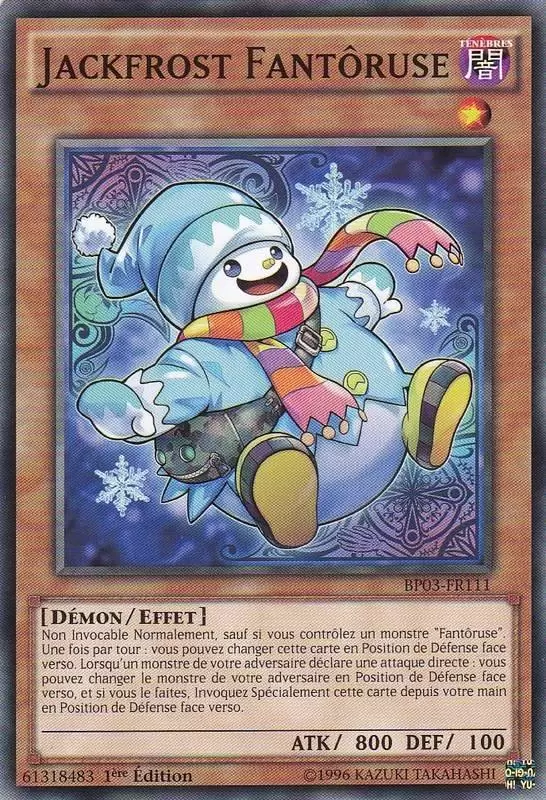 Battle Pack 3 : La Ligue des Monstres BP03 - Jackfrost Fantôruse