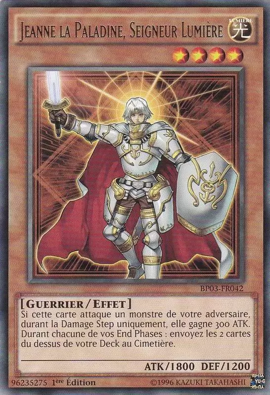 Battle Pack 3 : La Ligue des Monstres BP03 - Jeanne la Paladine, Seigneur Lumière