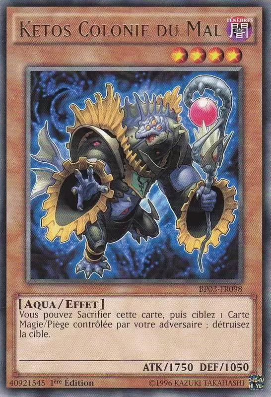 Battle Pack 3 : La Ligue des Monstres BP03 - Ketos Colonie du Mal