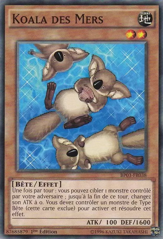 Battle Pack 3 : La Ligue des Monstres BP03 - Koala des Mers