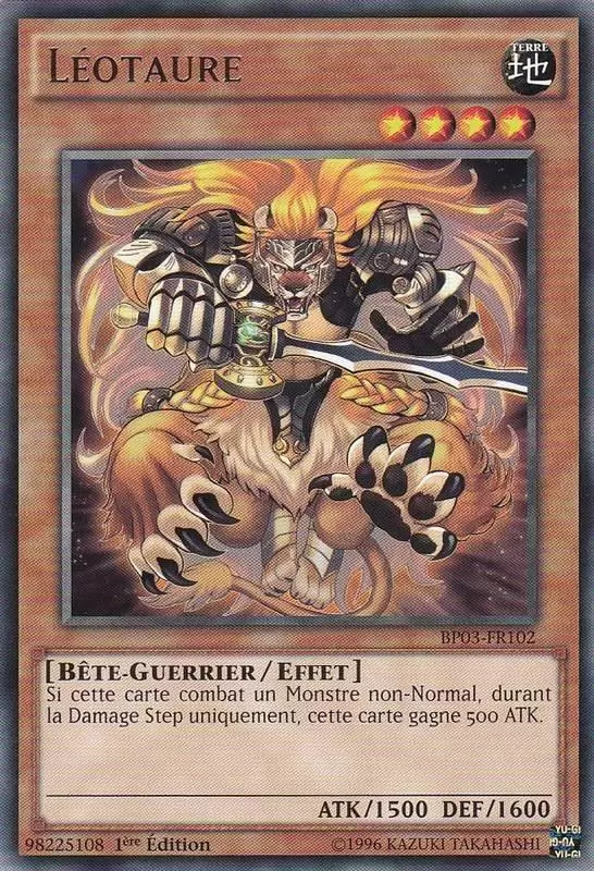 Battle Pack 3 : La Ligue des Monstres BP03 - Léotaure