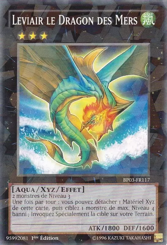 Battle Pack 3 : La Ligue des Monstres BP03 - Leviair le Dragon des Mers