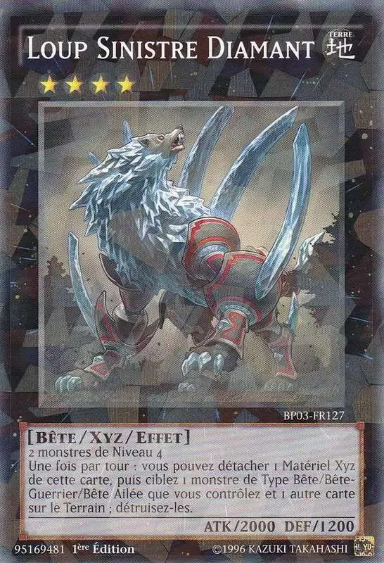 Battle Pack 3 : La Ligue des Monstres BP03 - Loup Sinistre Diamant