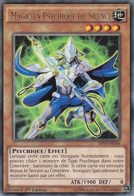 Battle Pack 3 : La Ligue des Monstres BP03 - Magicien Psychique du Silence