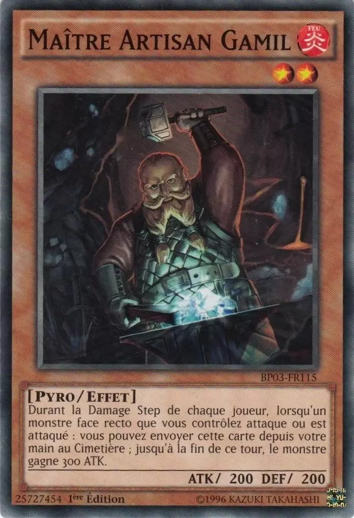 Battle Pack 3 : La Ligue des Monstres BP03 - Maître Artisan Gamil