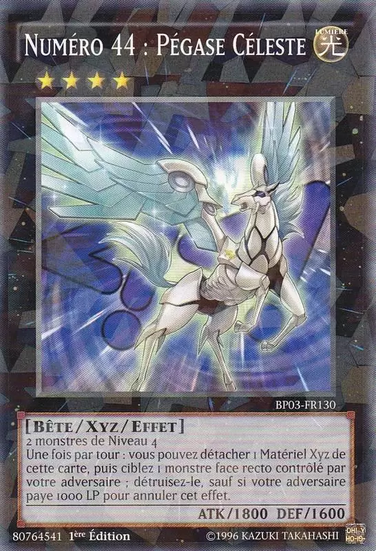 Battle Pack 3 : La Ligue des Monstres BP03 - Numéro 44 : Pégase Céleste