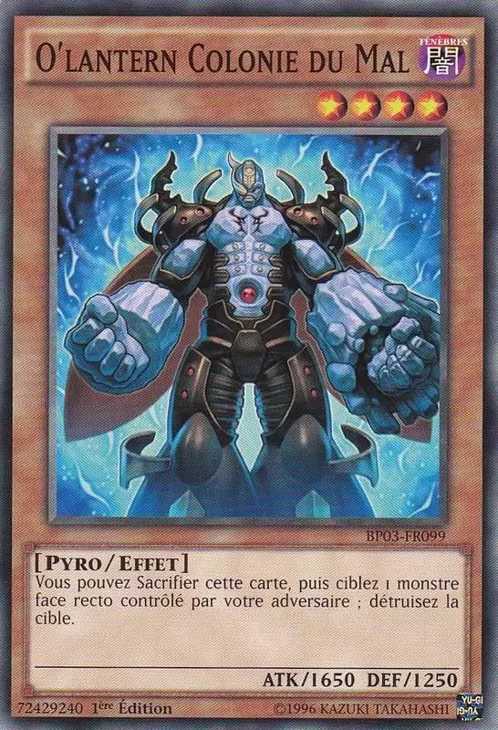 Battle Pack 3 : La Ligue des Monstres BP03 - O\'Lantern Colonie du Mal