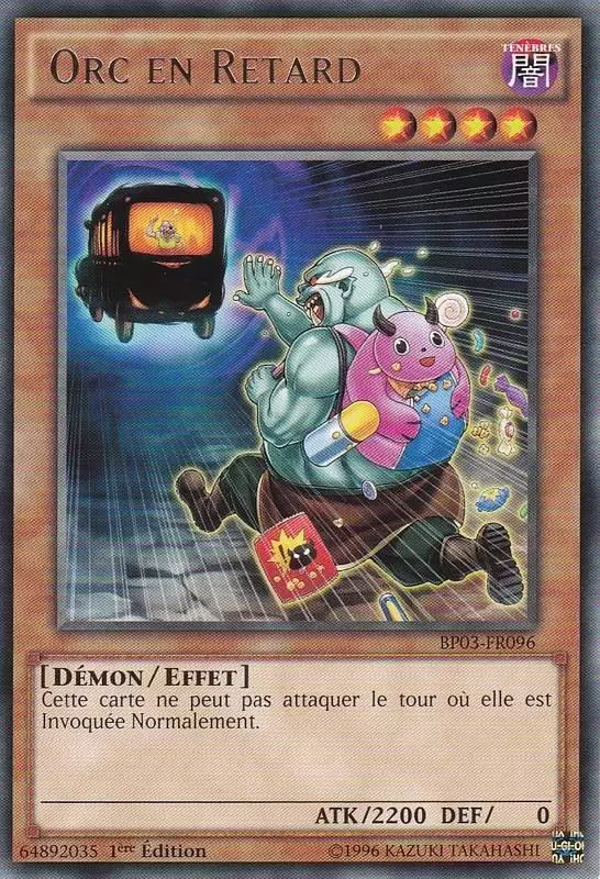 Battle Pack 3 : La Ligue des Monstres BP03 - Orc en Retard