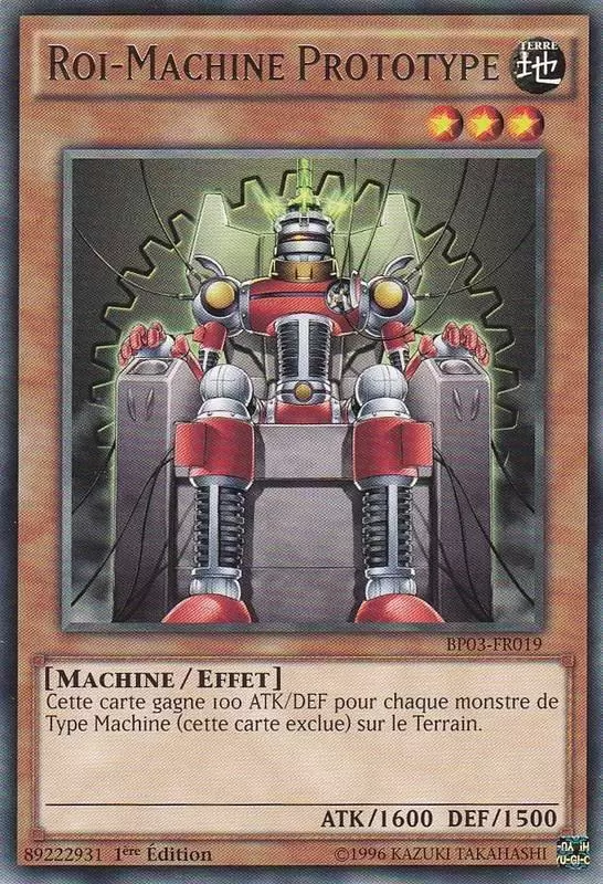 Battle Pack 3 : La Ligue des Monstres BP03 - Roi-Machine Prototype