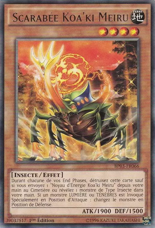 Battle Pack 3 : La Ligue des Monstres BP03 - Scarabée Koa\'ki Meiru