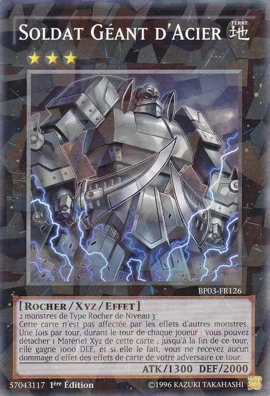 Battle Pack 3 : La Ligue des Monstres BP03 - Soldat Géant d\'Acier