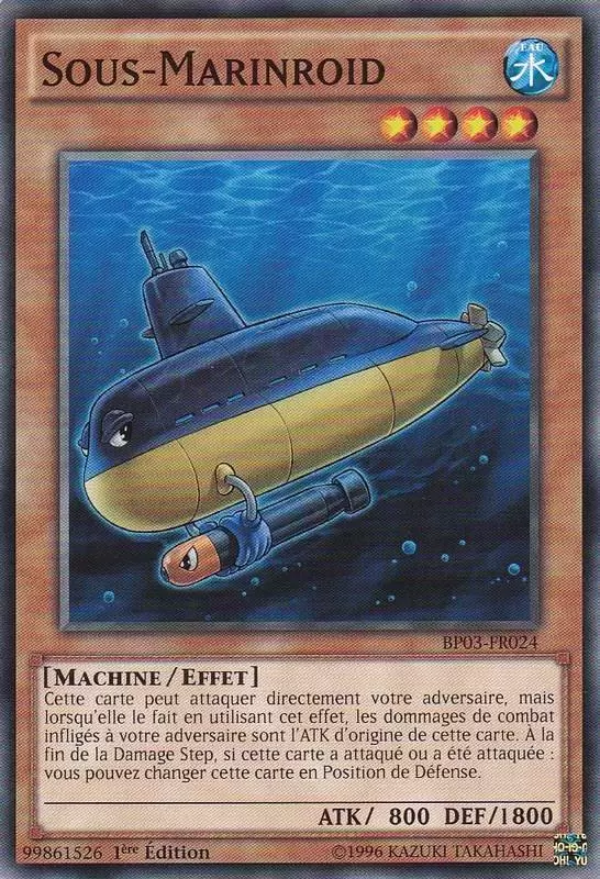 Battle Pack 3 : La Ligue des Monstres BP03 - Sous-Marinroid