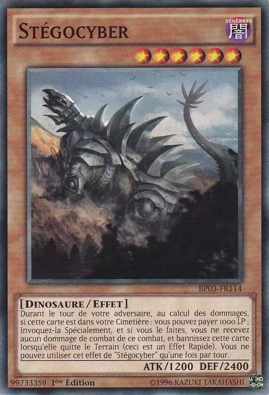 Battle Pack 3 : La Ligue des Monstres BP03 - Stégocyber