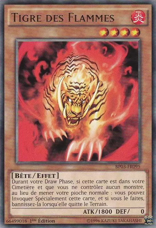 Battle Pack 3 : La Ligue des Monstres BP03 - Tigre des Flammes