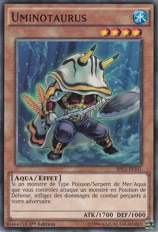 Battle Pack 3 : La Ligue des Monstres BP03 - Uminotaurus