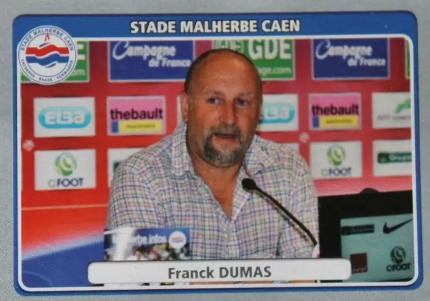 Foot 2011-12 - Franck Dumas - Stade Malherbe Caen
