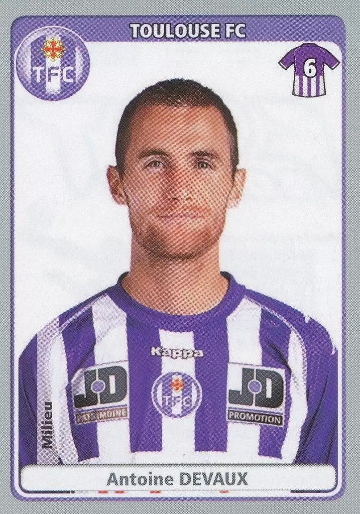 Foot 2011-12 - Antoine Devaux - Toulouse FC