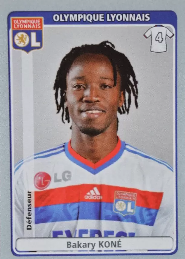 Foot 2011-12 - Bakary Koné - Olympique Lyonnais