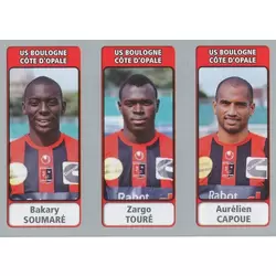 Bakary Soumaré / Zargo Touré / Aurélien Capoue - US Boulogne Côte d'Opale
