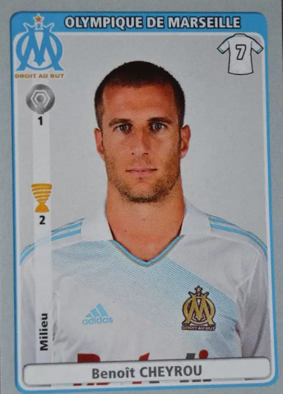 Foot 2011-12 - Benoît Cheyrou - Olympique de Marseille