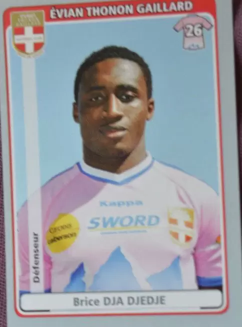 Foot 2011-12 - Brice Dja Djedje - Évian Thonon Gaillard