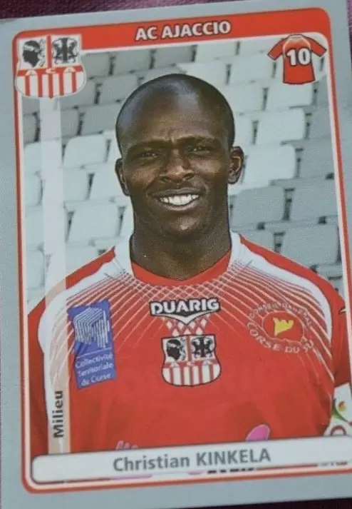 Foot 2011-12 - Christian Kinkela - AC Ajaccio