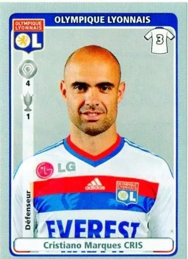 Foot 2011-12 (France) - Cristiano Marques Cris - Olympique Lyonnais
