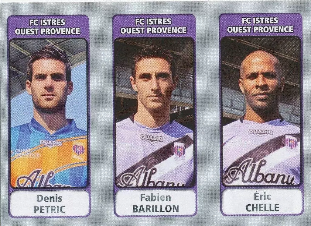 Foot 2011-12 - Denis Petric / Fabien Barrillon / Éric Chelle - FC Istres Ouest Provence