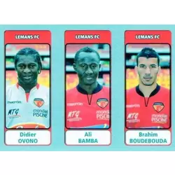Didier Ovono / Ali Bamba / Brahim Boudebouda - Lemans FC