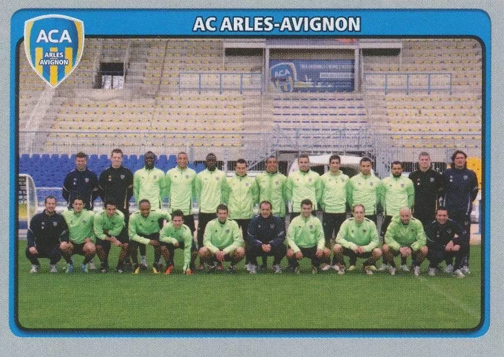 Équipe AC Arles-Avignon Foot 2011-12 (France) sticker