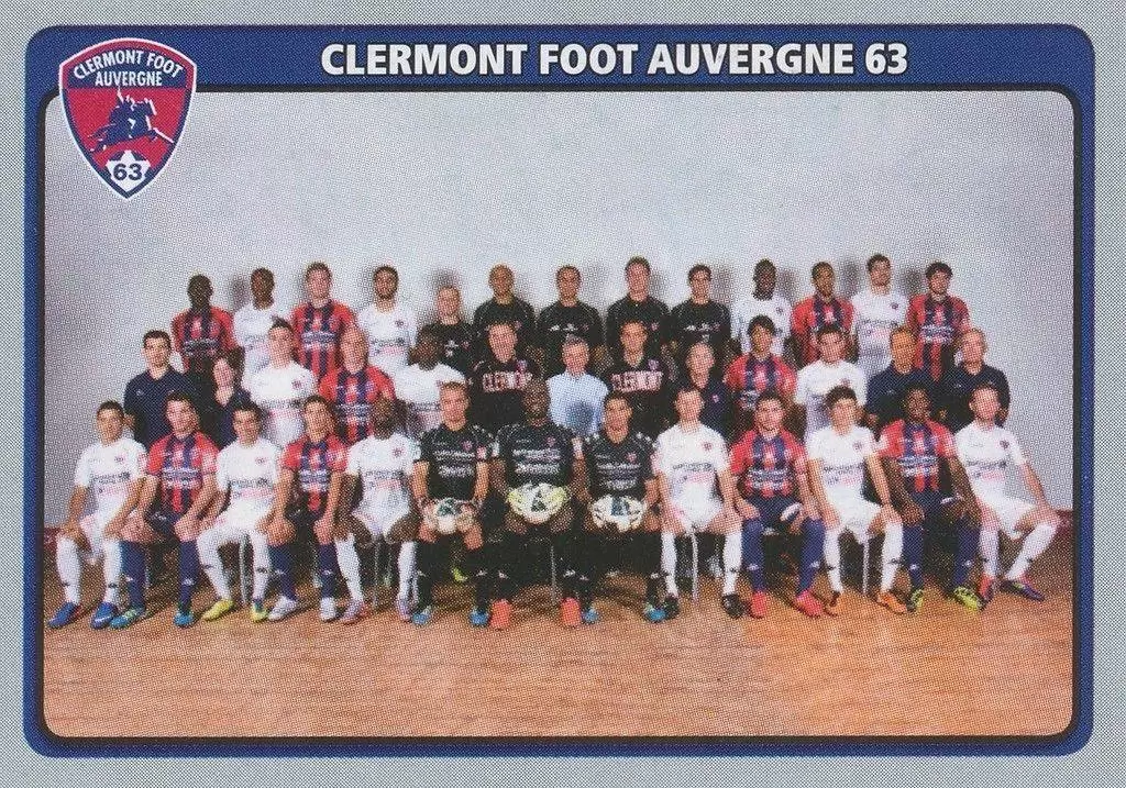 Foot 2011-12 - Équipe - Clermont Foot Auvergne 63