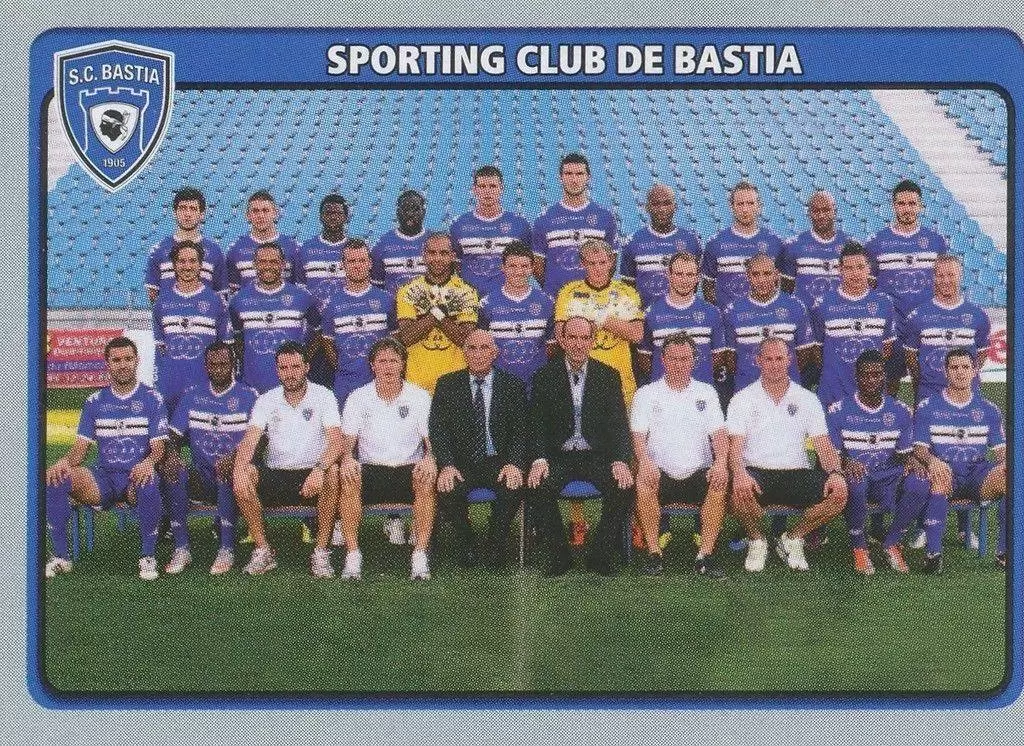 Foot 2011-12 - Équipe - Sporting Club de Bastia