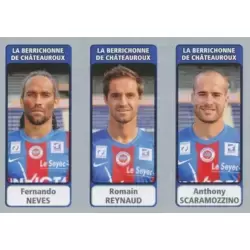 Fernando Neves / Romain Reynaud / Anthony Scaramozzino - La Berrichonne de Châteauroux