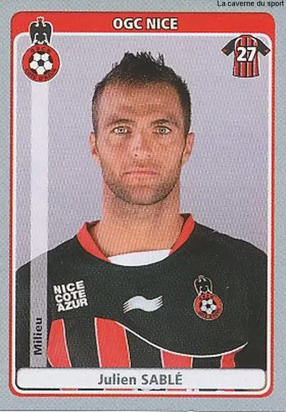 Foot 2011-12 (France) - Julien Sablé - OGC Nice