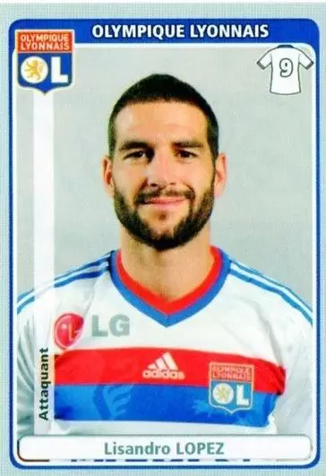 Foot 2011-12 (France) - Lisandro Lopez - Olympique Lyonnais